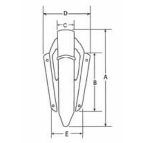 140x80mm旗立金物(ステンレス)_画像04