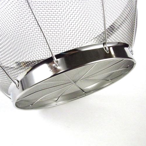 φ195x90mm洗浄ざる(ステンレス製)_画像02