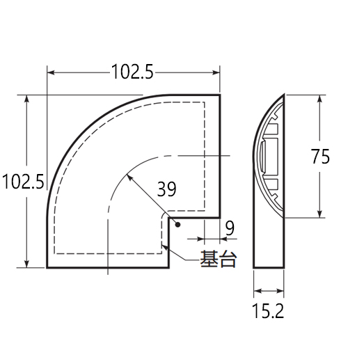 68.5mmワゴンモールコーナー_画像03