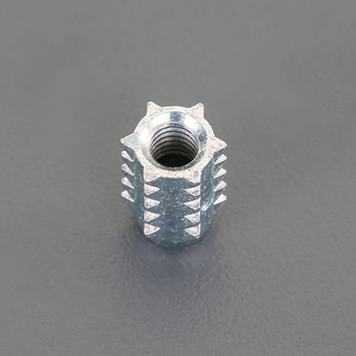 M5x10mm鬼目ナット(R)(Aタイプ/三価白/4個)_画像03