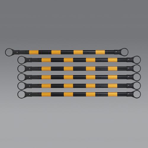 1.5m太径ガードバー(黄/黒･6本)_画像03