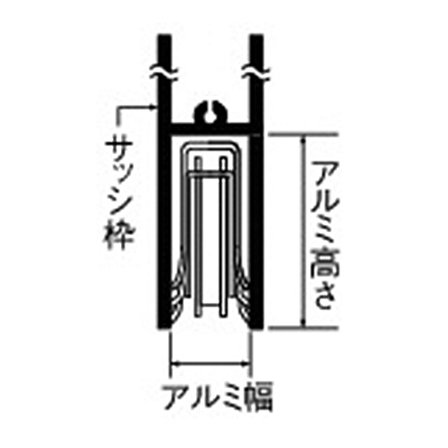 13-28mmサッシ取替戸車(平行型/POM車)_画像04