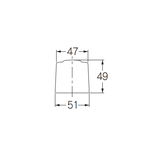 51x49mm取替用水栓ハンドル_画像04