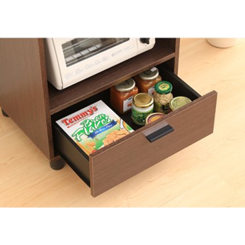 500x370x938mm収納ラック(ブラウンオーク)_画像03