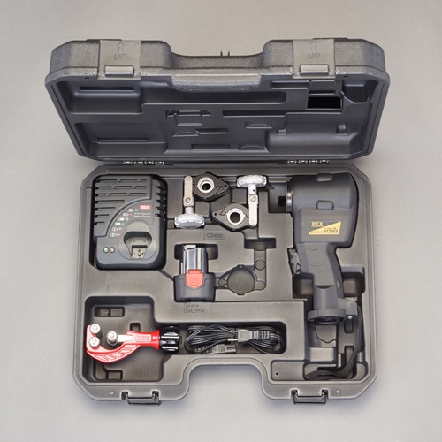 1/2 in・3/4 in電動フレキ管つば出し機_画像02