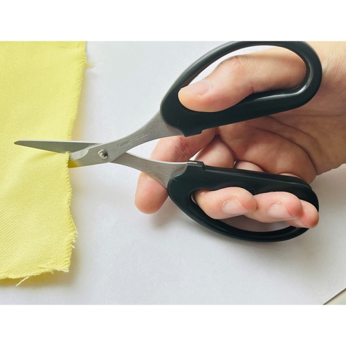 165mmはさみ(アラミド用/ギザ刃･キャップ付_画像04