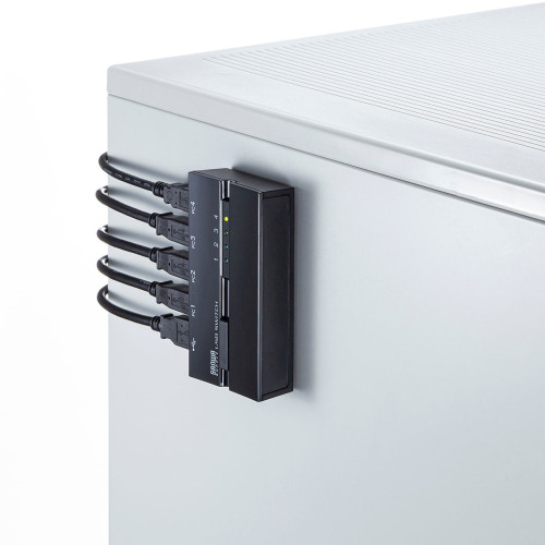 USB2.0USB切替器(4回路/マグネット付)_画像04