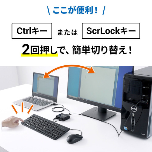 [2ポート]パソコン切替器_画像03