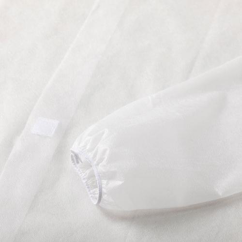 [フリー]不織布白衣(使い捨て/10枚)_画像04