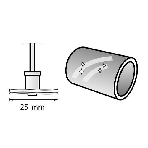 φ25.4mm/3.0mmクロスバフ_画像03