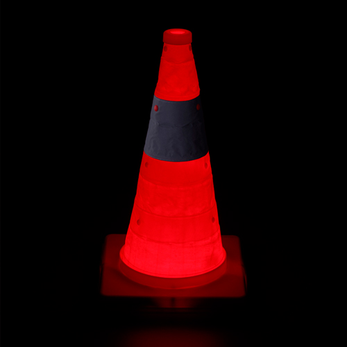 250x250x450mmカラーコーン(LED付/伸縮式)_画像04