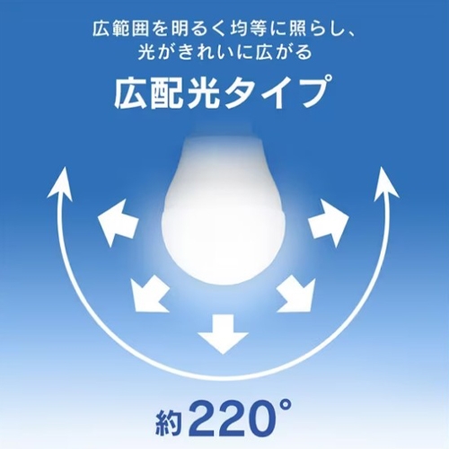 AC100V/7.1W/E26電球/LED(昼白色/広配光)_画像03