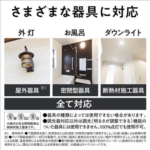 AC100V/12.5W/E26電球/LED(昼光色)_画像04