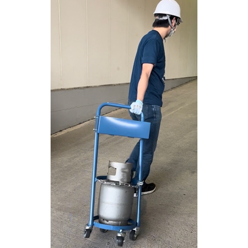 φ300mmボンベ用ハンドトラック_画像04