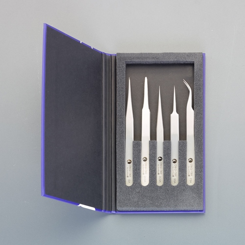 5本組超精密ピンセット(ステンレス製)_画像02