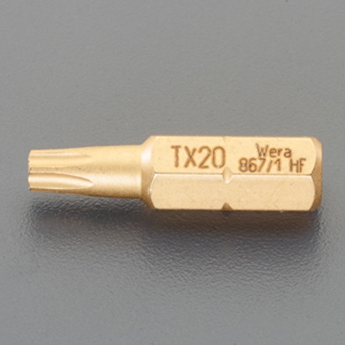 T10x25[Torx]ドライバービット(ホールド付)_画像02