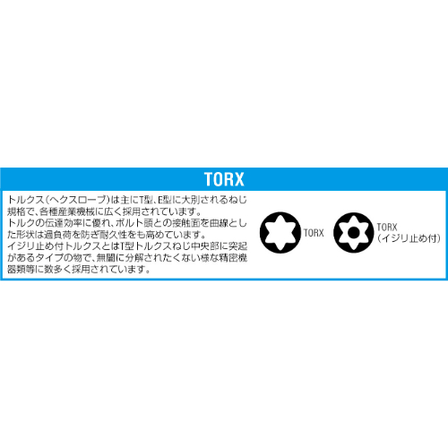 8本組[BoreTorx]ドライバービット_画像03