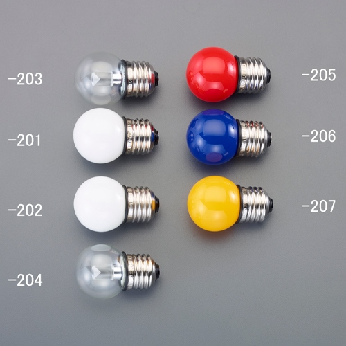 AC100V/1.4W/E26電球(LED/防水/赤)_画像03