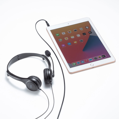 1.8mTabletヘッドセット(4極柔イヤーパッド_画像02