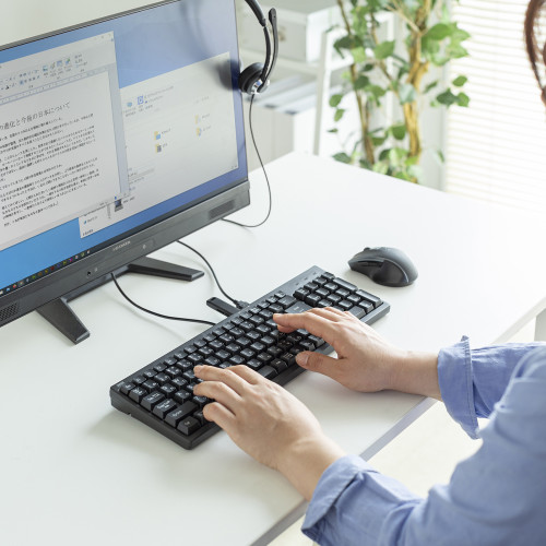 391x129x29コンパクトキーボード(USB2.0付)_画像04