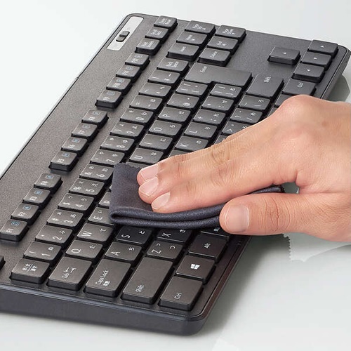 361x143x26無線キーボード(抗菌/コンパクト_画像04