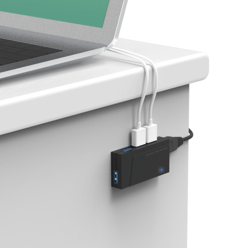 [4ポート]USB3.1ハブ(バスパワー/磁石付)_画像04