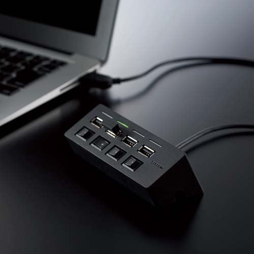 [4ポート]USBハブ(個別スイッチ付)_画像04