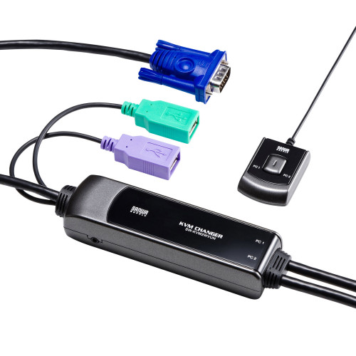 PC自動切替器(アナログ･USB/スイッチ付)_画像04