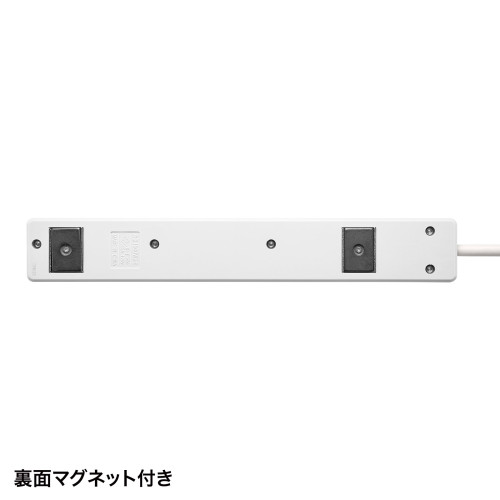 AC125/15Ax2.5mタップ(6口/3P/シャッター付_画像03