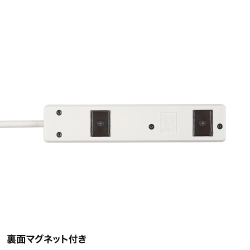 AC125/15Ax2.5mタップ(4口/3P/マグネット付_画像03