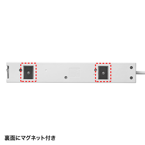 AC125/15Ax5mタップ7口/3P一括スイッチ抜止_画像03