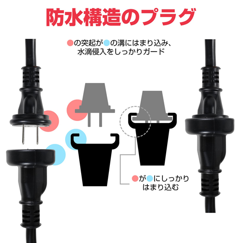 AC125V/15Ax10.0m延長コード(防雨型)_画像03