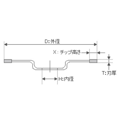 φ105x0.9x20.0mmダイヤモンドカッター_画像04