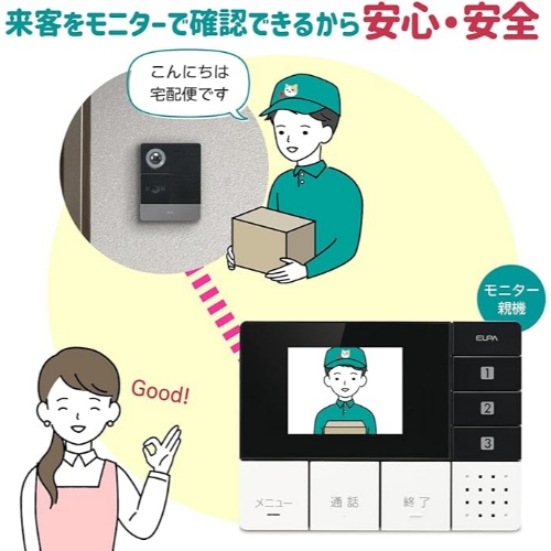 ワイヤレスモニター付ドアホン_画像04