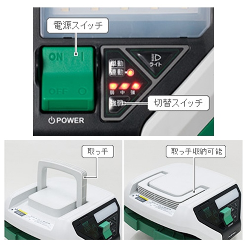 AC100V/1140W/25.0L乾湿両用掃除機_画像02