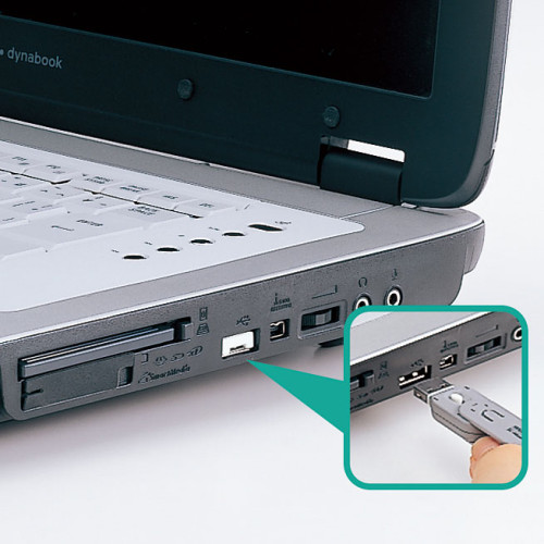 USBコネクタ取付セキュリティキット(白)_画像04