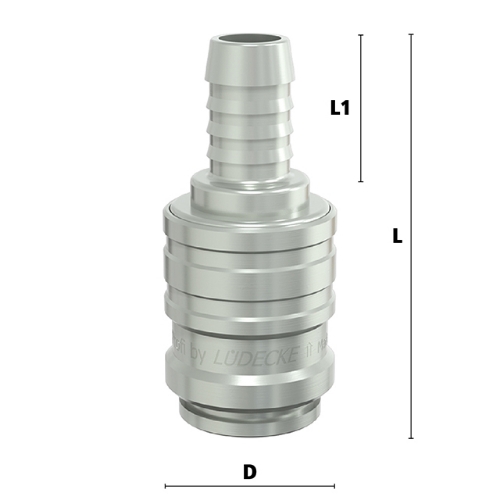 13mmホースステムカプラー(真鍮製)_画像02