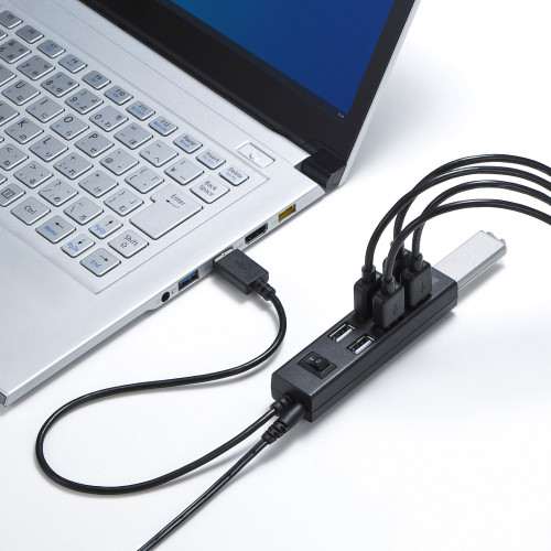 [7ポート]USB2.0ハブ(一括スイッチ付)_画像03