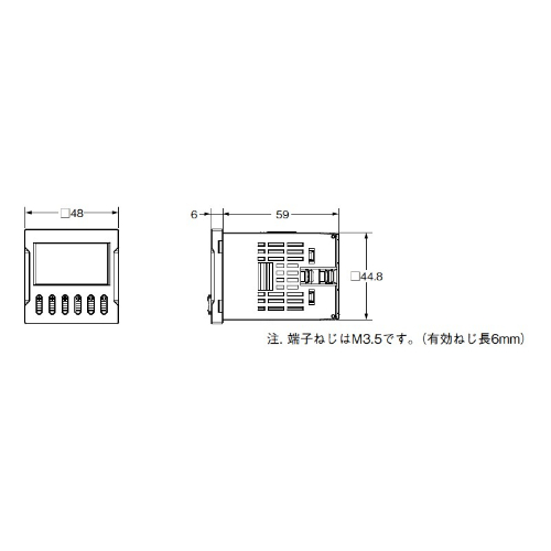 AC100-240V電子カウンター(端子台タイプ)_画像04