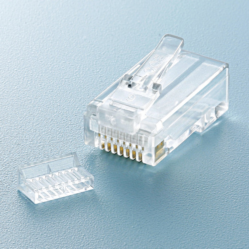 LANケーブル用コネクター(CAT5e/単線/100個_画像03