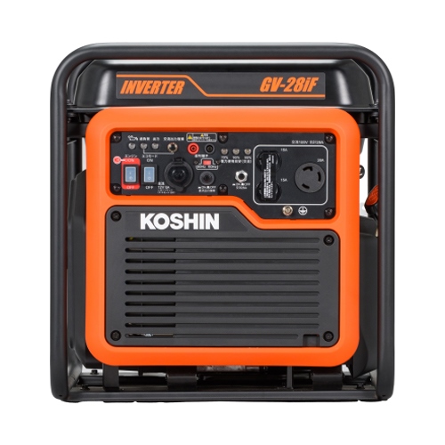 AC100V/2.8kVA(DC12V) インバーター発電機_画像04