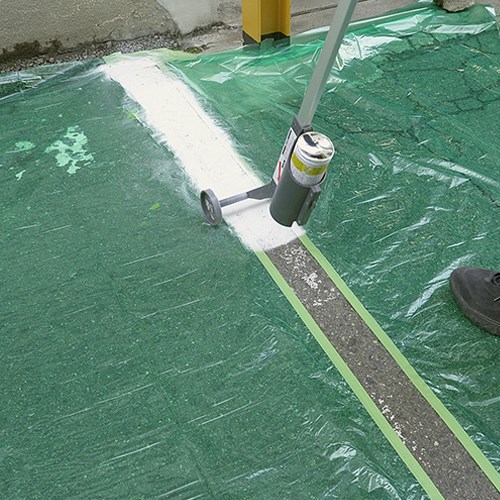 400ml 道路線引スプレー(黄･5cm幅/6本)_画像04