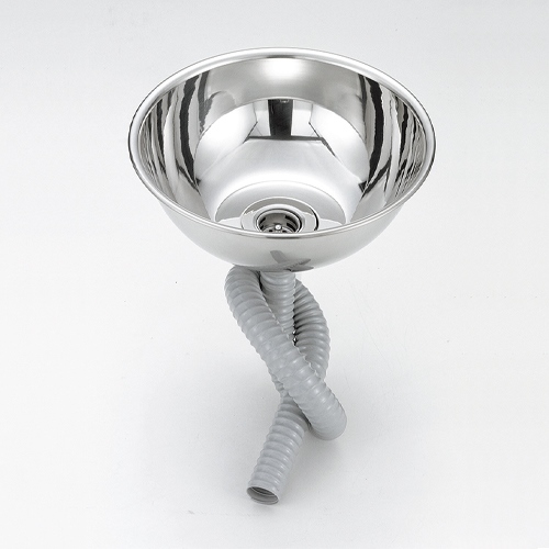 φ385x152mm 丸型シンク(ステンレス製)_画像02