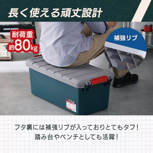 787x373x317mm 収納ボックス(バックル付4個_画像03