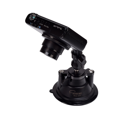 φ84x130mm吸盤式カメラ用雲台(1/4 inオス)_画像04