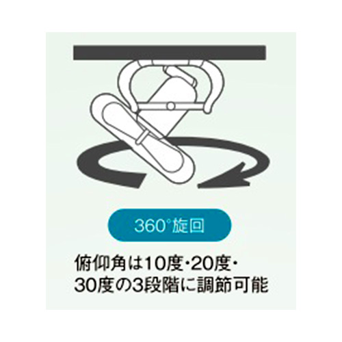 AC100V/810W サーキュレーター(天井取付用)_画像02