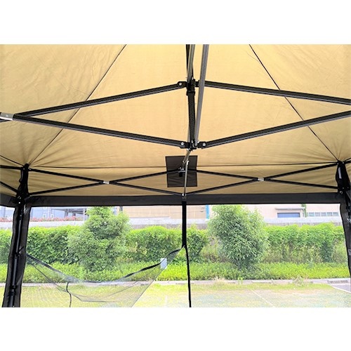 メッシュサイドシート1面(ファスナー無/黒)_画像03