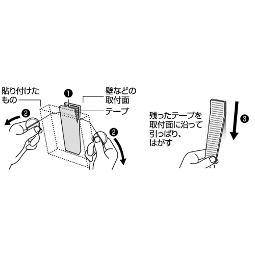15mmx3m 超強力はがせる両面テープ(一般用)_画像03