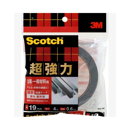 19mmx4m 両面テープ(超強力/金属用)_画像02