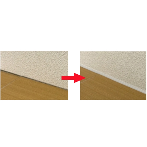 7x2000mm 粘着付隙間カバー(白)_画像04